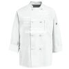Eight Knot Button Chef Coat with Thermometer Pocket Thumbnail