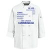 Eight Knot Button Chef Coat with Thermometer Pocket Thumbnail